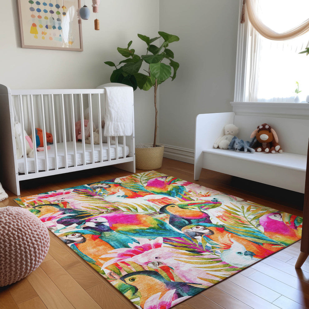 Addison Premium Washable Mayfield AMF200 Multi 10' x 14' Rug