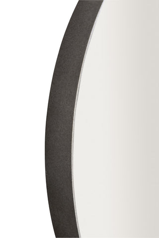 Bernhardt Loft Oakley Round Metal Mirror