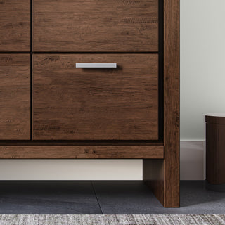 Cerrin Bath Vanity, Rosewood, 42", Single Sink, Freestanding