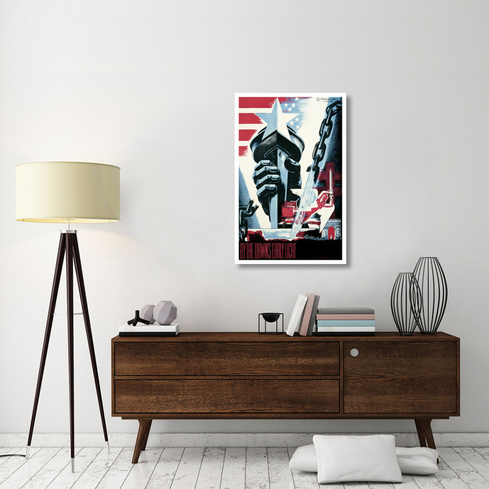 "By Dawn"™s Early Light" Digital Paper Print by Natacha Carlu, 27"x42"