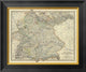 "Southwestern Germany, 1861"  by Alexander Keith Johnston, 20x17"