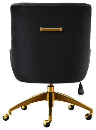Beatrix Black Office Swivel Chair - Black