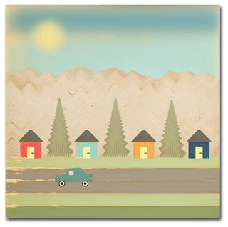 Tammy Kushnir 'The Drive' Canvas Art, 35" x 35"