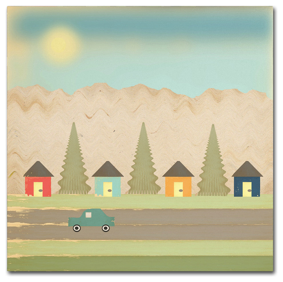 Tammy Kushnir 'The Drive' Canvas Art, 35" x 35"