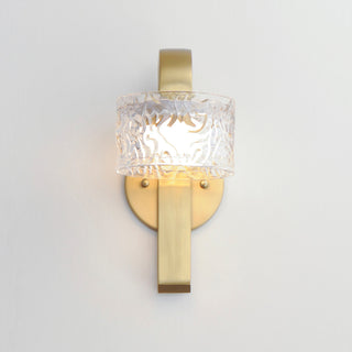 ET2 E11080-124 Elysian 12" Tall LED Wall Sconce - Natural Aged Brass