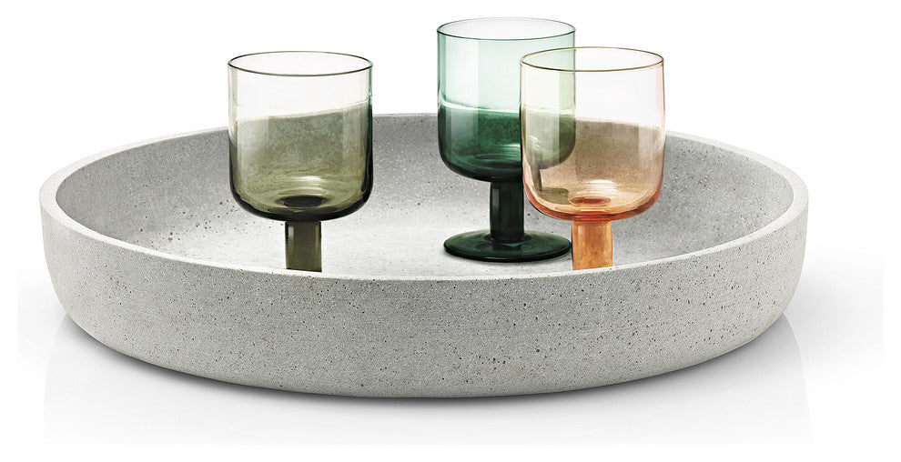 Moon Polystone Decorative Bowl, Small