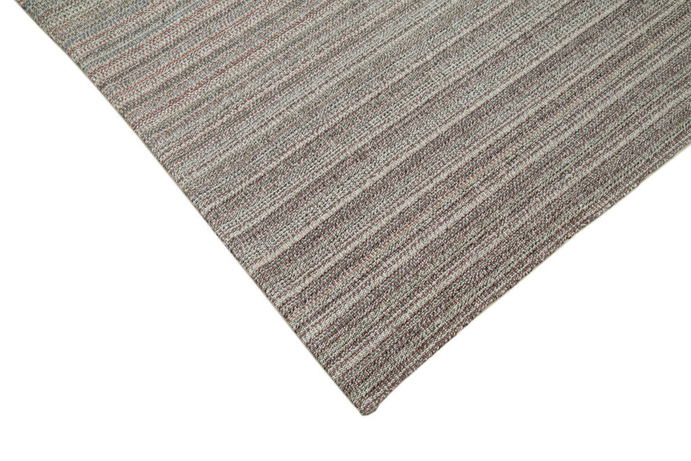 Rug N Carpet - Hand-knotted Turkish 6' 7'' x 10' 6'' Decorative Wool Kilim Rug