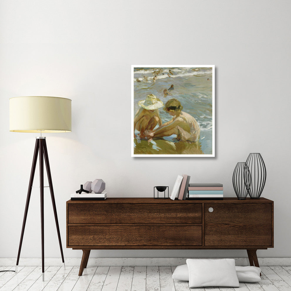 "The Wounded Foot" Digital Paper Print by Joaquin Sorolla y Bastida, 34"x38"