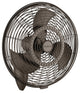 24" Pola Wall Fan, Satin Natural Bronze