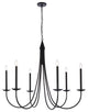 Chloe 42" Pendant, Black