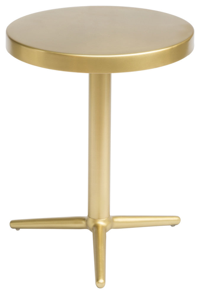 Derby Accent Table Brass