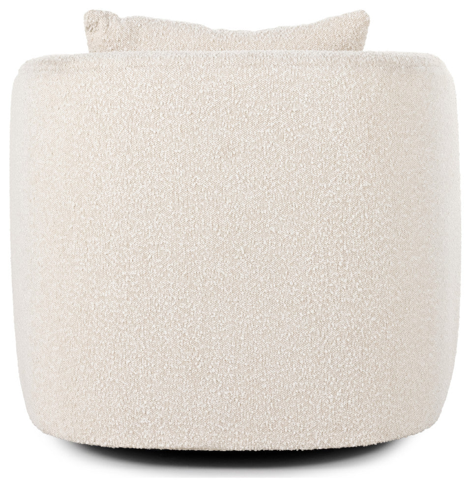 Topanga Swivel Chair-Knoll Natural