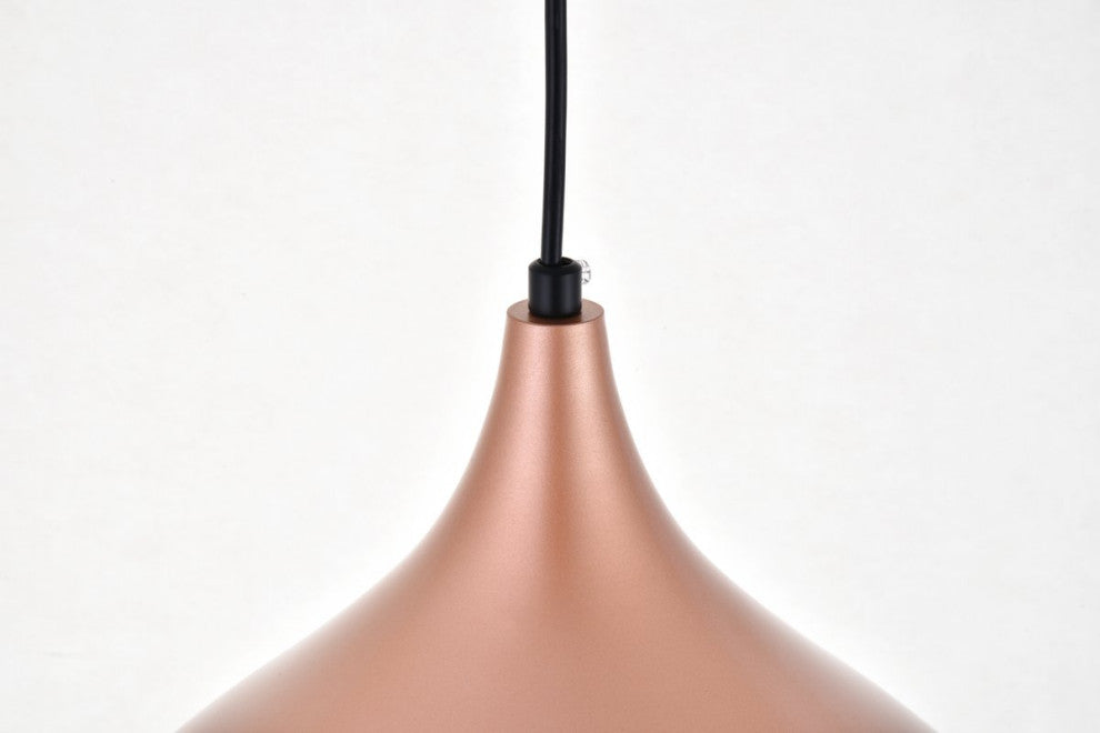 Courtney 1-Light Honey Gold Pendant