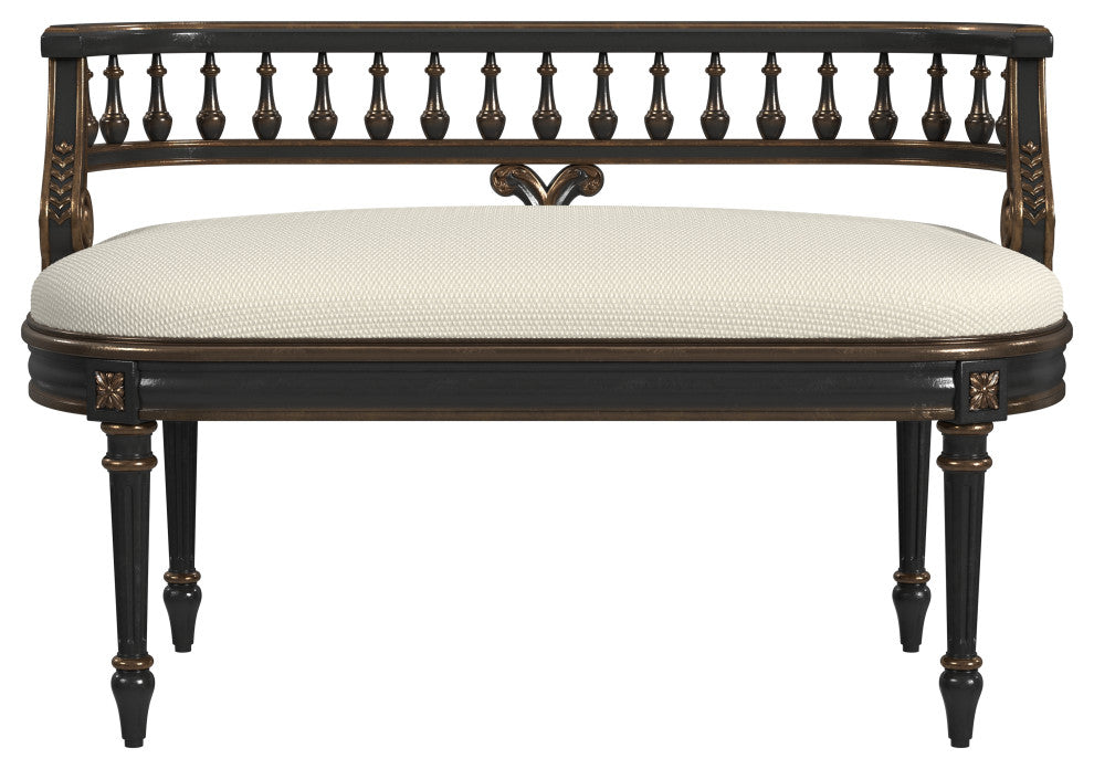Butler Mansfield Caf" Noir Bench