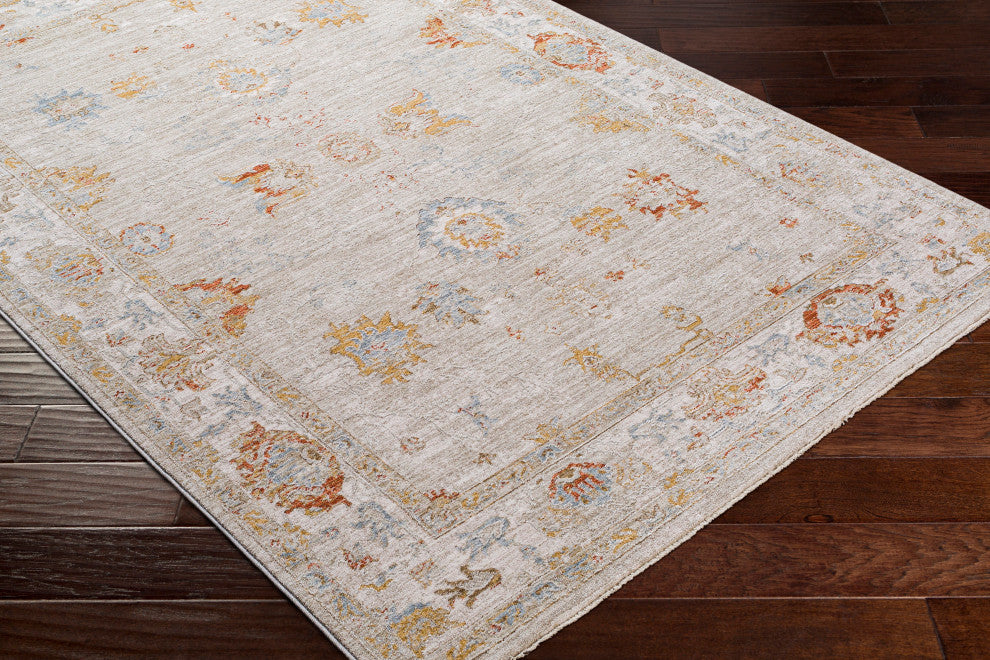 Avant Garde AVT-2310 Traditional Rust/Gray 7'10"x10'3" Area Rug