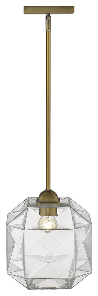 Loft 1-Light Brass Pendant