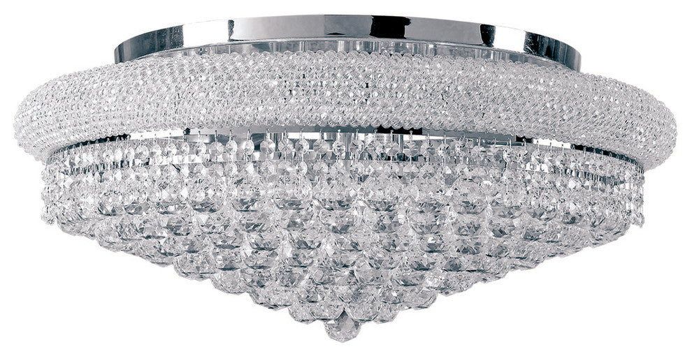 Artistry Lighting Primo Collection Flush Mount Chandelier 42", Chrome