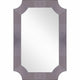 Grey Antiqued Framed Mirror