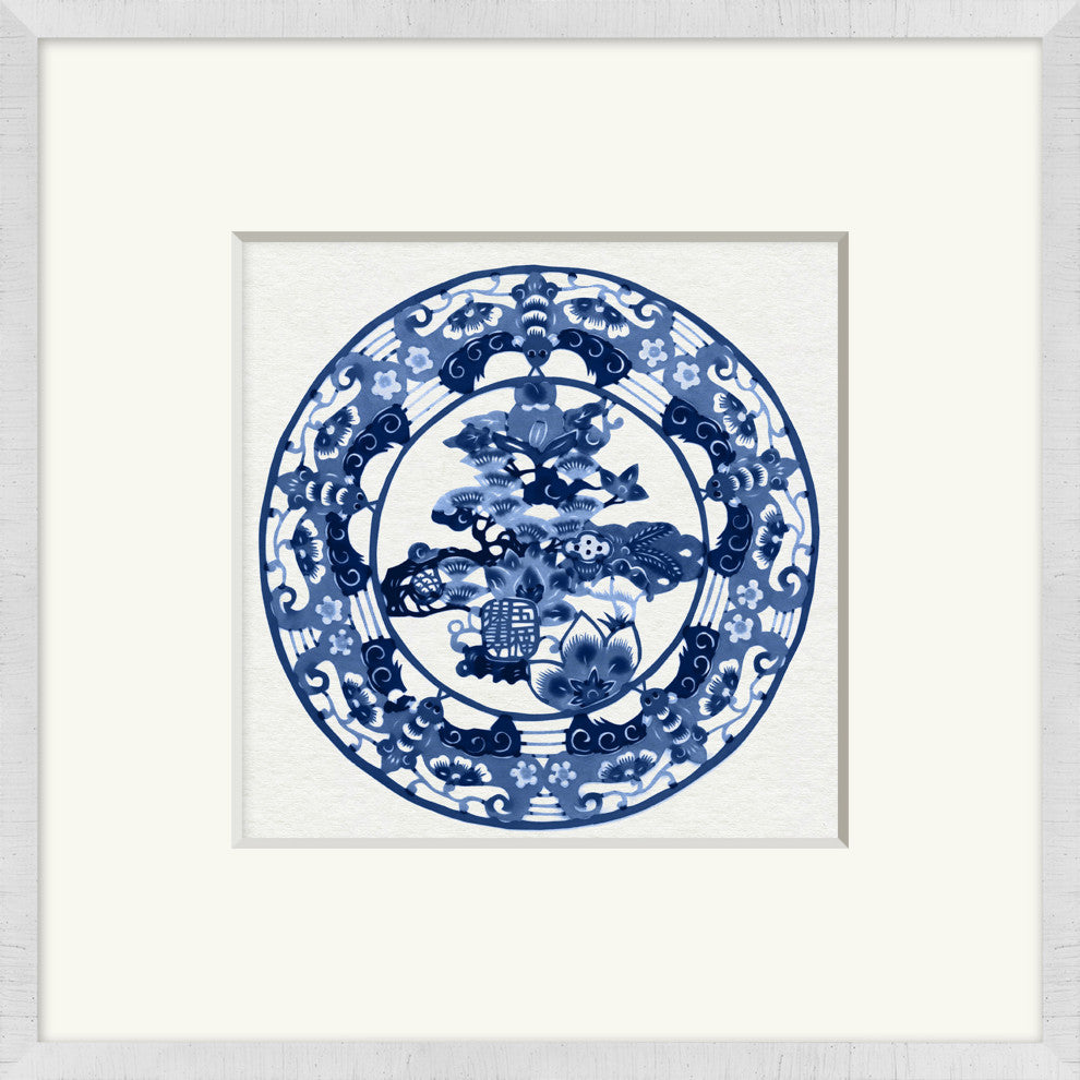 Asian Cut Paper Motif 6, Giclee Reproduction Artwork