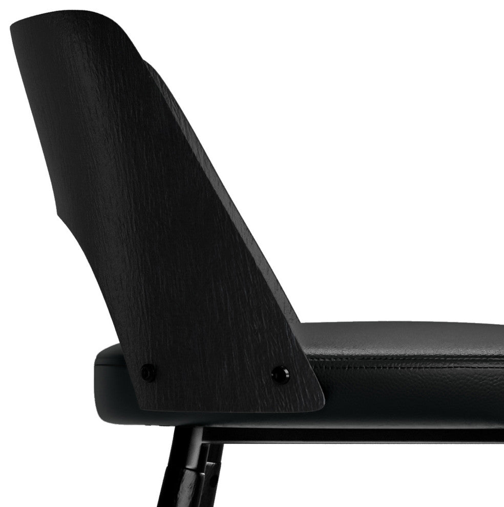 Callie Counter Height stool, Set of 2, Black