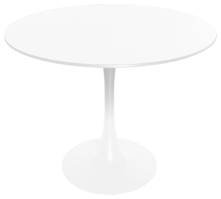 Round Dining Table with Wood Top