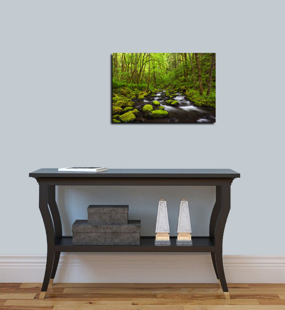 Epic Graffiti "Where the Green Grows" by Darren White Giclee Canvas Art, 12"x18"