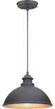 Englewood Collection 1-Light Hanging Lantern, Black