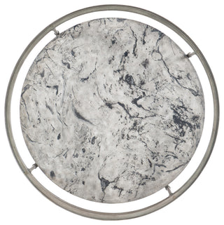 Round Cocktail Table, Champagne