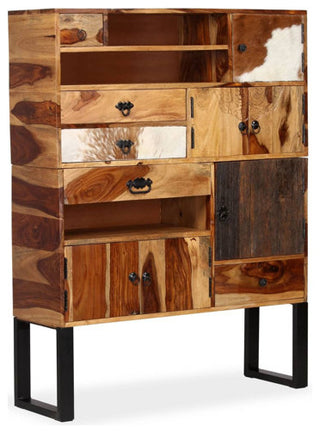 vidaXL Sideboard Drawer Cupboard Sideboard Buffet Cabinet Solid Wood Sheesham