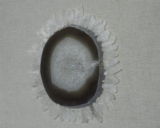 Quartz Sun Flower Shadow Box Wall DÃ©cor