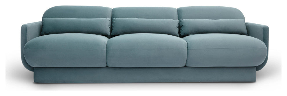 Azale Sofa, Powder Blue