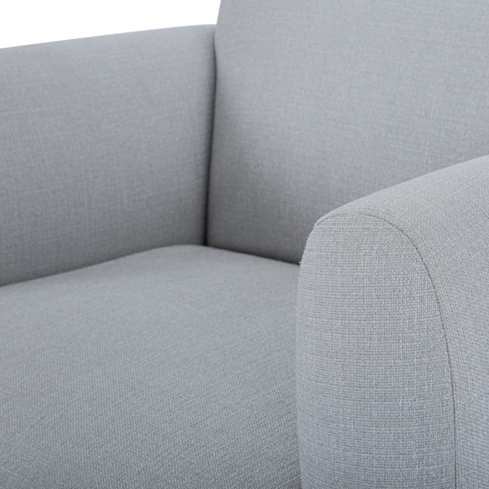 Metro, Tulum Accent Chair, Light Gray