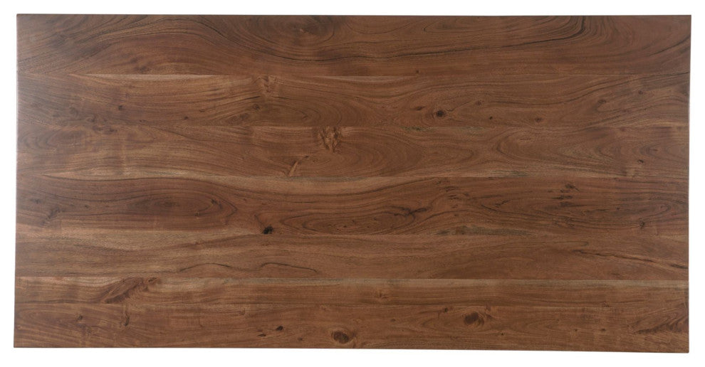 Kenzo 60"� Mango Wood Small Dining Table, Brown