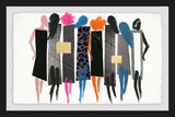 "The Catwalk" Framed Painting Print, 45"x30"