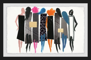 "The Catwalk" Framed Painting Print, 45"x30"