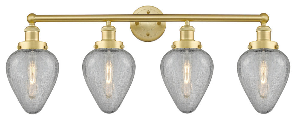 Innovations Geneseo 4 33" Bath Vanity-Light Satin Gold