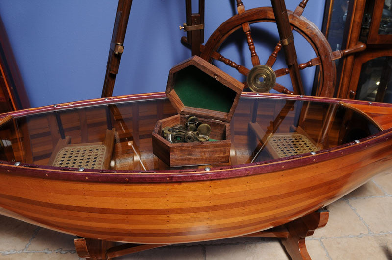 Nautical Sextant in wood box, Medium