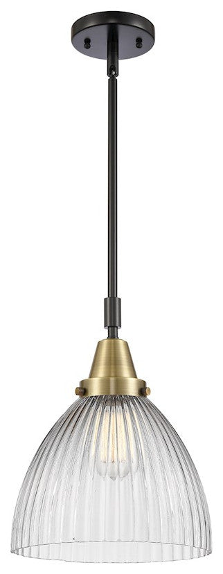 INNOVATIONS LIGHTING 447-1S-BAB-G222 Seneca Falls Mini Pendant