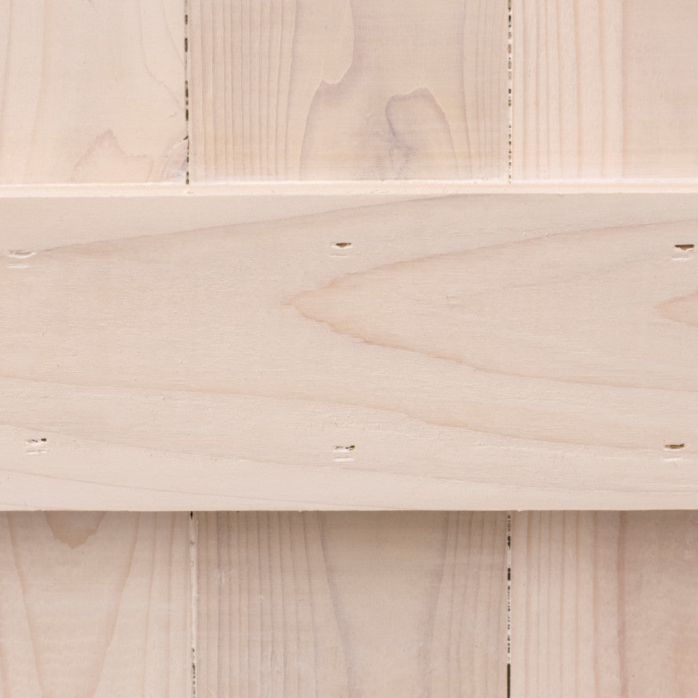 X Board and Batten Exterior Shutters Pair, Whitewash, 42"