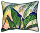 Pair of Betsy Drake Elephant Ears Large Indoor/Outdoor Pillows 16x20