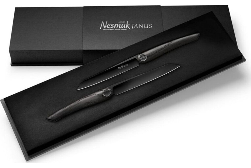 Nesmuk Janus Steak Knife Set | Grenadill