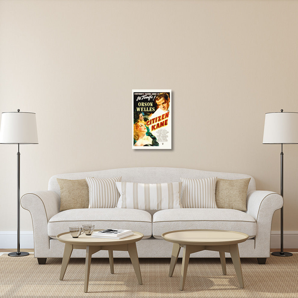 "Citizen Kane" Stretched Canvas Giclee by Hollywood Photo Archive, 20x30"