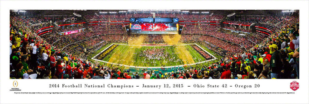 College Football Champions, Unframed