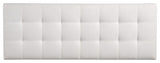 Lily Queen Vinyl Headboard, White