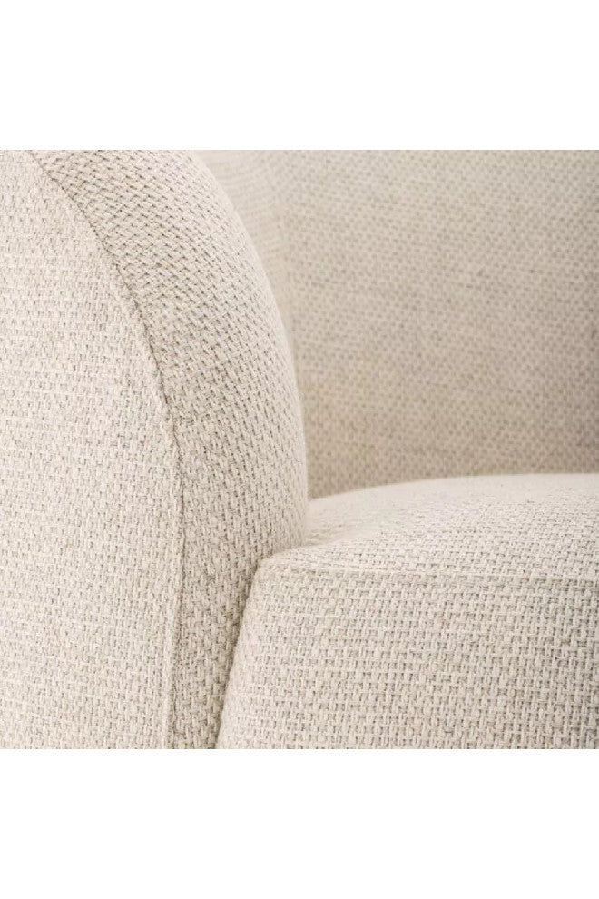 Modern Curved Sofa | Eichholtz Bernd, Cream