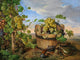Grapes and Weapon Tile Mural Kitchen Bathroom Wall Backsplash, 6"x8", Matte