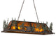 50 Long Wildlife Through the Trees Oblong Pendant