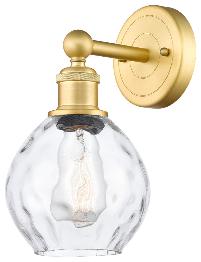Innovations Waverly 1 6" Sconce Satin Gold