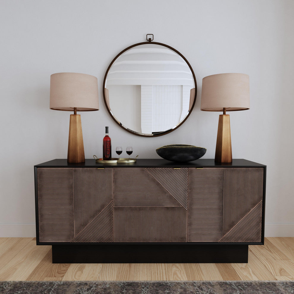 Quinn Wall Mirror - Antique Bronze