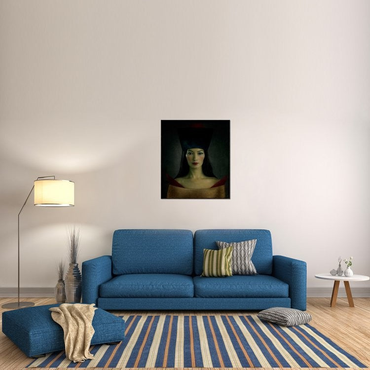 "Untitled" Framed Canvas Giclee by Svetlana Melik-Nubarova, 32x37"